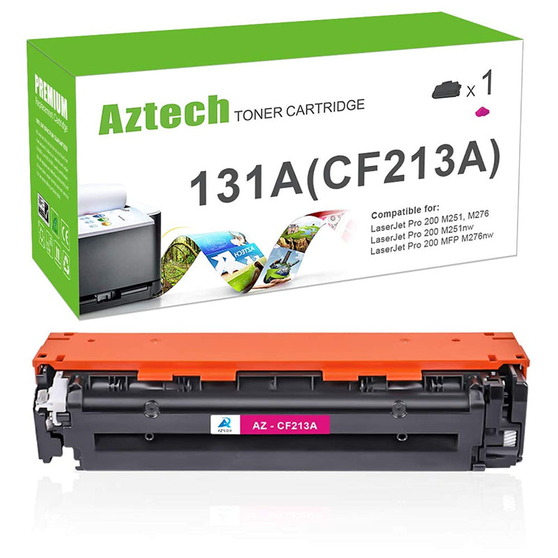 Compatible Toner Cartridge Replacement For Hp 131X 131A Cf213A For Pro 200 Color M251Nw M251N Mfp M276Nw M276N Printer Ink Magenta 1 Pack