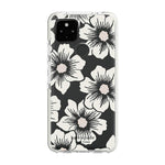 Kate Spade New York Defensive Hardshell Case For Google Pixel 4A 5G Google Pixel 4A 5G Uw Hollyhock Floral Clear Cream With Stones