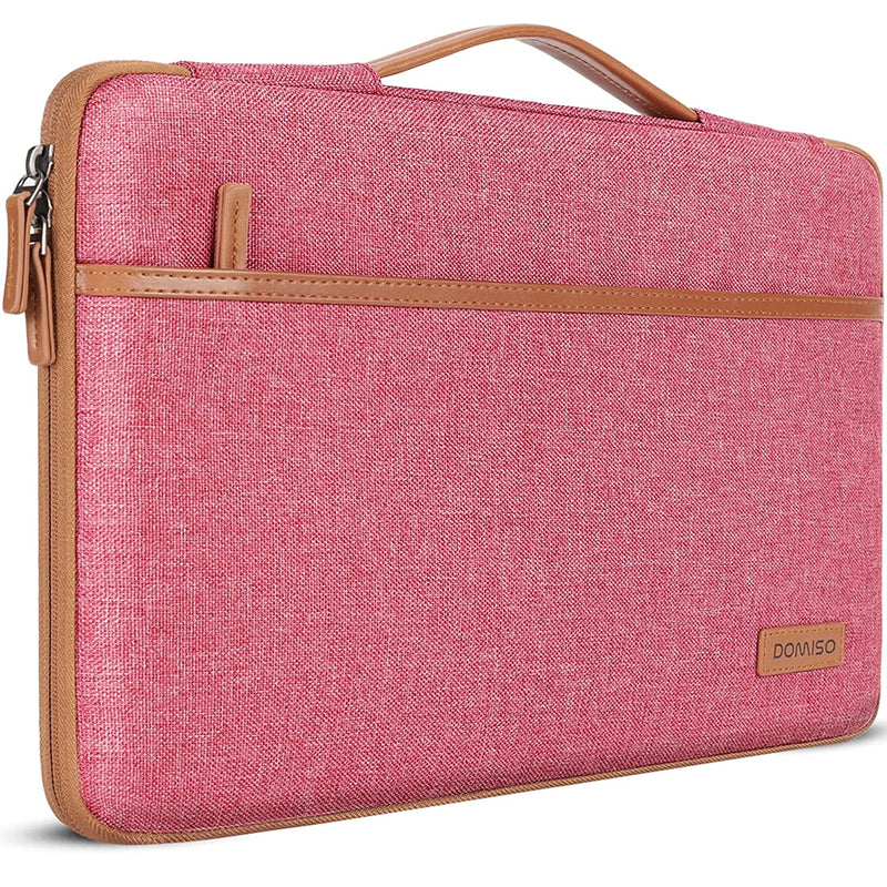12 5 13 Inch Laptop Sleeve Case Water Resistant Hand Bag For 12 9 Ipad Pro 13 Macbook Pro 13 5 Surface Laptop 2 13 3 Lenovo Yoga 730 S730 Thinkpad X380 Dell Latitude 7390 Pink