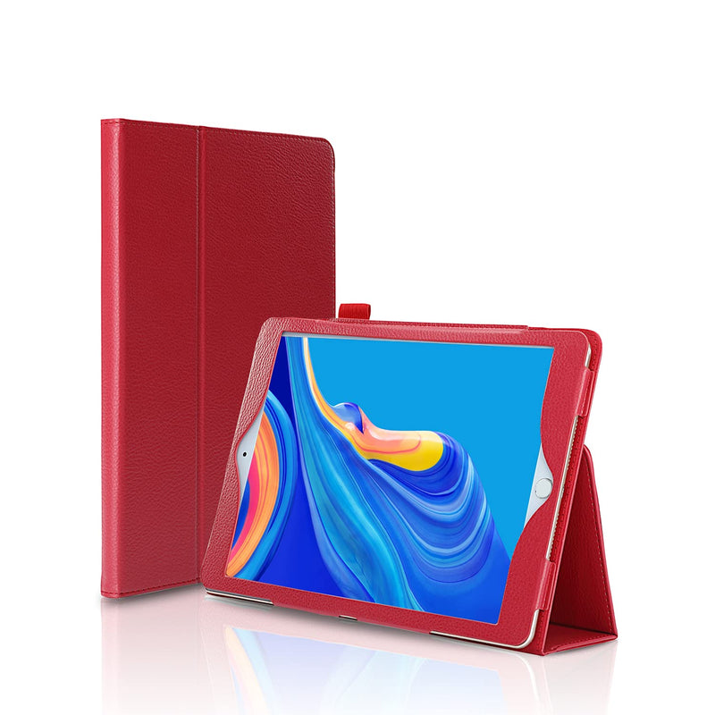 Fansong Case For Ipad Air 3 10 5 Inch 2019 Ipad Pro 10 5 2017 Litchi Leather Flip Sleep Wake Upbifold Stand Smart Slim Case Cover For Apple Ipad Air 3Rd Gen 2019 Red