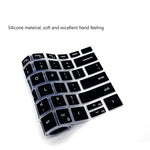 2 Pack Keyboard Cover For 2021 2020 Dell Xps 15 9500 9510 15 6 New Xps 17 9700 9710 17 Layout Us Layout Keyboard Cover Protective Skin Dell Xps 9500 9700 Accessories Black Clear