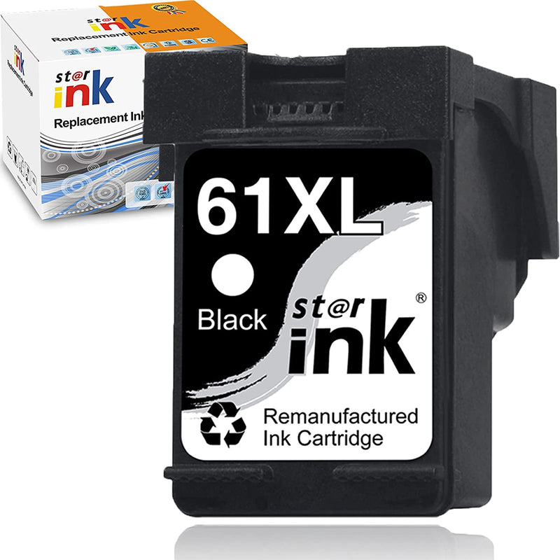 Ink Cartridge Replacement For Hp 61Xl 61 Xl Black For Envy 4500 5530 Deskjet 1000 1010 2540 1510 1512 2512 2514 2542 2548 3510 3000 3050 Officejet 4630 2620 P