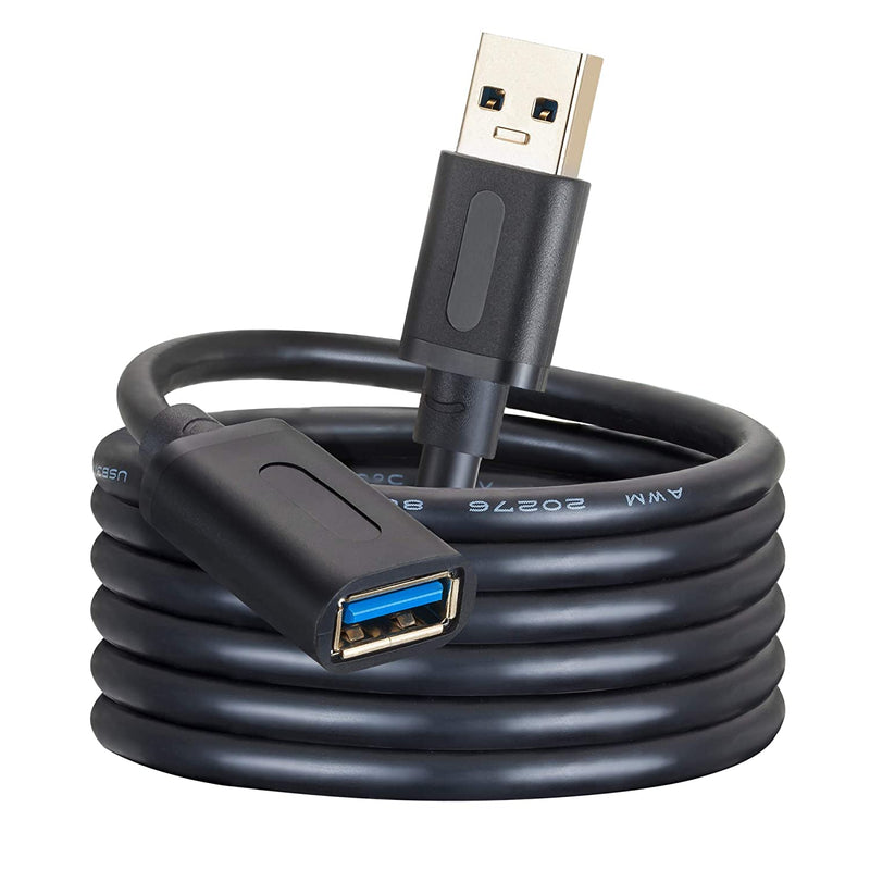 New Usb 3 0 Extension Cable 1 5Ft Usb 3 0 High Speed Extender Cord Type A