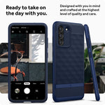 Caseology Parallax Compatible With Samsung Galaxy S21 Fe 5G Case 2021 Midnight Blue