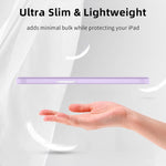 New Compatible With Ipad Mini 6 Case 2021 With Pencil Holder Slim Stand Cover For Ipad Mini 6Th Generation 8 3 Inch Auto Sleep Wake Purple