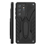 Kitoo Designed For Samsung Galaxy S21 Ultra Case With Kickstand 5G Military Grade 12Ft Drop Tested Black