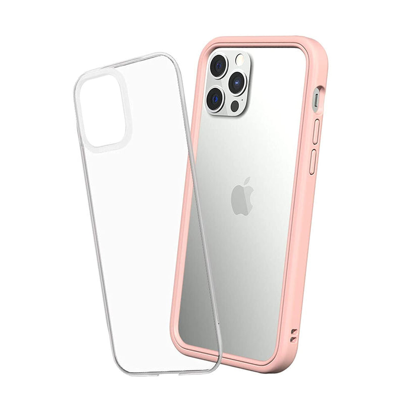 Rhinoshield Modular Case Compatible With Iphone 12 12 Pro Mod Nx Customizable Shock Absorbent Heavy Duty Protective Cover Blush Pink