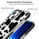 Ziye Cow Print Iphone 13 Case Soft Tpu Bumper Hard Pc Back Anti Scratch Full Body Protection Cover For Iphone 13 6 1 Inch