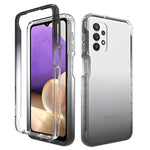 Bohefo Clear Case Compatible With Galaxy A32 5G Samsung A32 5G Case For Girls Women Cute Crystal Tpu Bumper Shockproof Protective Phone Case Cover For Samsung Galaxy A32 5G Black