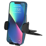 Phone Holder For Car Cd Slot Phone Mount Universal Cd Player Phone Mount With 360 Rotating One Hand Operation Design Compatible With Iphone13 12 Mini 11 Pro Xr Xs Max Galaxy S20 S20 S10 S9 S8