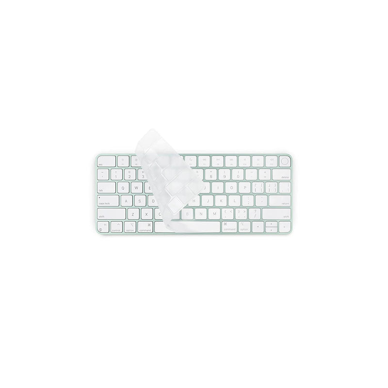 Clearguard Keyboard Protector For Magic Keyboard Compatible With Imac 24 Inch M1 2021 0 1 Mm Thin Washable Reusable Non Toxic