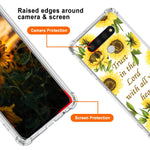 New Lg Stylo 6 Case 2020 6 8 Inch Clear Holy Bible Sunflower Design 4 Ai