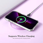 Magnetic Case For Iphone 13 Pro Max Case Compatible With Magsafe Charger Shock Absorbing Protective Case Cover For Iphone 13 Pro Max 6 7 Inch Heart