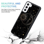 Lsl Compatible With Samsung Galaxy S21 Fe Moon Sun Stars Cute Pattern Tire Texture Non Slip Shockproof Rugged Tpu Protective Case For Galaxy S21 Fe 6 4 Inch 2022
