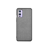 Bibids Cloth Pattern Series For Oneplus 9 Case Slim Stylish Protective Case Foroneplus 9 5G 2021Classical Grey