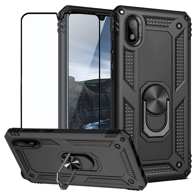 New For Samsung Galaxy A10E Case With Full Coverage Tempered