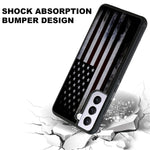 Kanghar Compatible With Samsung Galaxy S22 Plus Phone Case Classic American Flag For Men Women Soft Tpu Bumper Anti Slip Shockproof Protective Case With Screen Protector