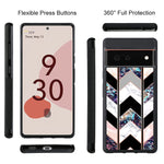 Bonoma Compatible With Google Pixel 6 Case Soft Tpu Bumper Irregular Marble Design Shockproof Case Cover For Google Pixel 6 6 4 Inch