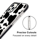 Ziye Cow Print Iphone 13 Pro Max Case Soft Tpu Bumper Hard Pc Back Anti Scratch Full Body Protection Cover For Iphone 13 Pro Max 6 7 Inch