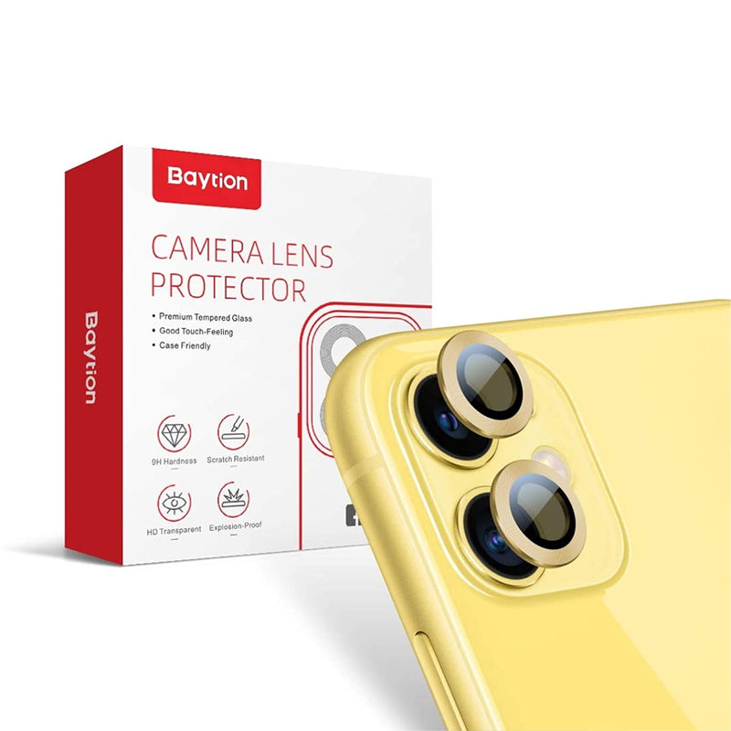 Baytion Camera Lens Protector For Apple Iphone 11 6 1 9H Hardness Scratch Resistance High Definition