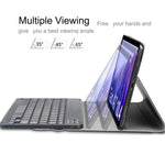New For Samsung Galaxy Tab A7 10 4 2020 Keyboard Case Slim Folio Cover Removable Detachable Wireless Bluetooth Keyboard For Sm T500 Sm T505 Sm T507 10 4