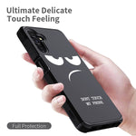 Leegu For Samsung Galaxy A13 5G Case Shock Absorption Dual Layer Heavy Duty Protective Silicone Plastic Cover Girls Women Boys Men Phone Case For Samsung A13 5G Dont Touch My Phone