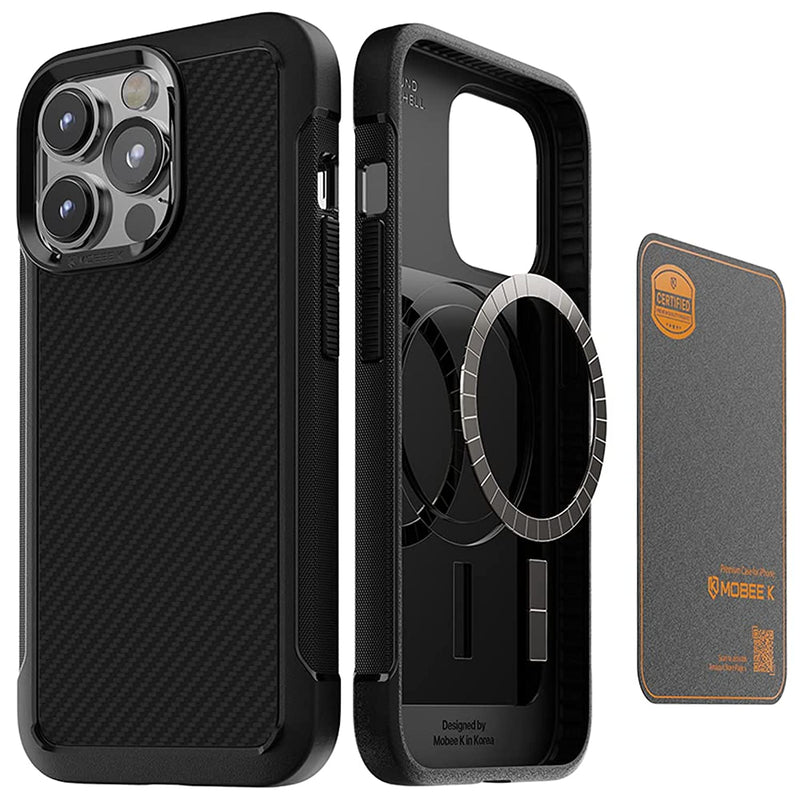 Mobee K Mag Case Designed For Iphone 13 Pro Case Ultra Slim Light And Flexible Tpu Protective Case Black