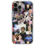 Compatible With Iphone 12 Pro Max Case Collage Lil Peep Design Print Tpu Pure Clear Soft Phone Case Cover