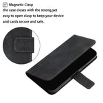 Lemaxelers Compatible With Wallet Case For Galaxy A13 5G Samsung A13 5G Pu Leather Flip Case With Kickstand And Card Holder Magnetic Full Protection Case For Samsung Galaxy A13 5G Black Hx4