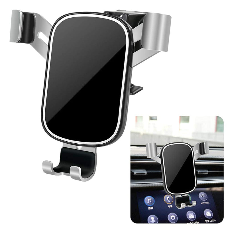 Lunqin Car Phone Holder For 2020 2022 Buick Encore Gx Big Phones With Case Friendly Auto Accessories Navigation Bracket Interior Decoration Mobile Cell Mirror Phone Mount