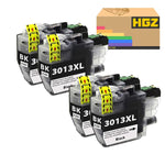 4 Pack Compatible Lc3013 Ink Cartridges Replacement For Brother Lc3011 Lc 3013 3011 Lc3013Bk Black Used For Mfc J491Dw Mfc J690Dw Mfc J895Dw Mfc J497Dw Printer