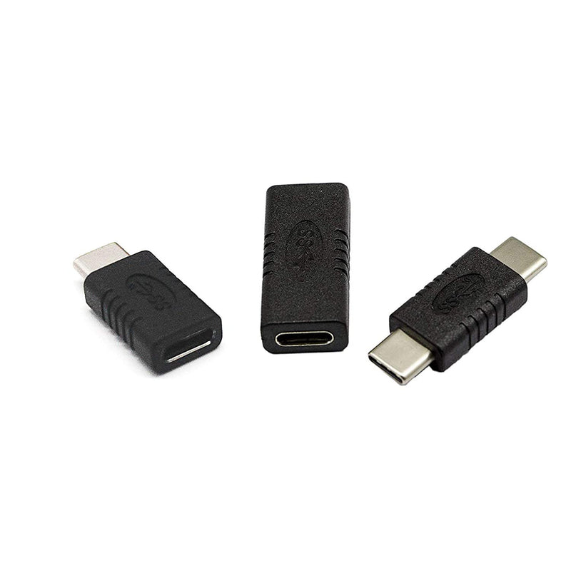 New 3In1 Pack Usb 3 1 C Extension Coupler Adapter Usb C Male To Male C F