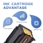 Ink Cartage 245 246 Xl Replacement For Canon Ink Cartridges 245 And 246 Combo Pack To Use With Pixma Mx490 Mx492 Mg2522 Tr4500 Tr4520 Ts3122 Ts3322 Printer
