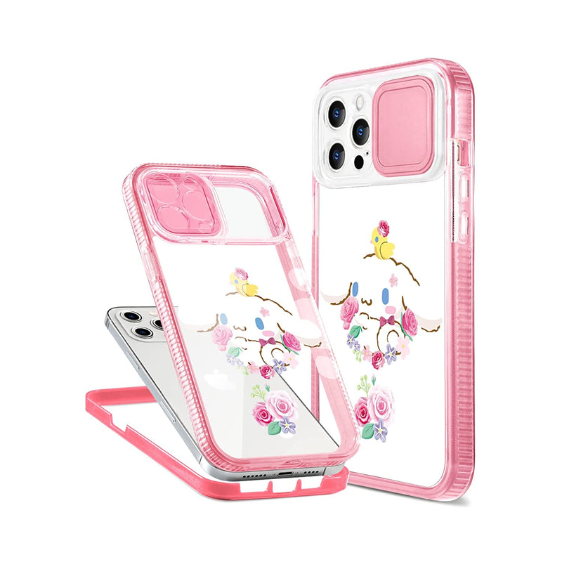 Joyleop Push White Dog Case For Iphone 13 Pro Max 6 7 Cute Cartoon Cover Anime Character Designer Kawaii Fun Funny Unique Pretty Cases For Girls Boys Kids Women For Iphone 13 Pro Max