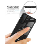 New Kickstand Case For Samsung Galaxy S21 Plus Drop Protection Clear Case