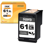 61Xl Black Ink Cartridge Replacement For Hp 61 Work With Envy 4500 4501 4502 5530 5535 Deskjet 1000 1055 1056 2541 2549 3000 3050 3054 3512 Officejet 2620 Print