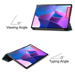 New Case For Lenovo Tab P12 Pro 12 6 Inch Tb Q706F Tri Fold Slim Lightweight Hard Shell Protective Smart Cover For Lenovo Xiaoxin Pad Pro 12 6 Tablet Cas