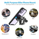 Sokusin Metal Bike Phone Mount Shockness Bicycle Case For Iphone 11 Aluminum Alloy One Second Release Bicycle Holder Motorcycle Handlebars Mount
