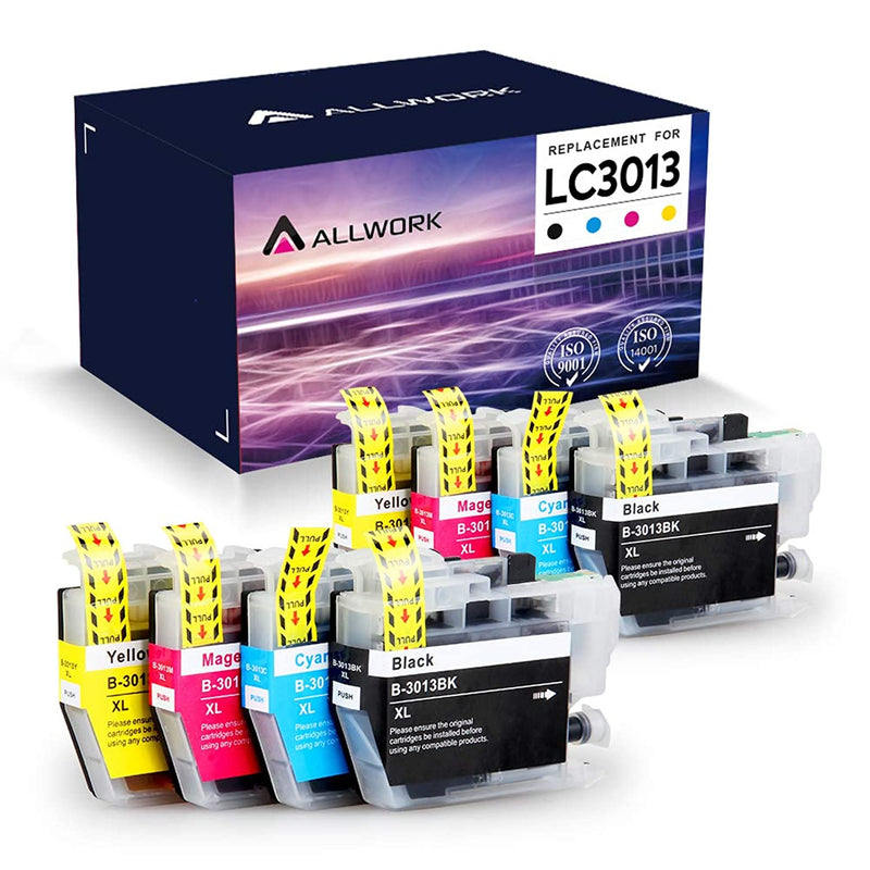 Lc3013 Compatible Ink Cartridges Replacement For Brother Lc3013 Lc 3013 Ink Cartridges Works With Brother Mfc J690Dw Mfc J491Dw Mfc J497Dw Mfc J895Dw Inkjet Pri
