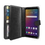 New Case For Lg Stylo 5 Leather Dual Wallet Folio Tpu Cover