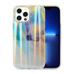 Lsl Compatible With Iphone 13 Pro Case Glitter Clear Marble Holographic Rainbow Phone Case For Women Girls Aesthetic Cute Bling Sparkle Rainbow Cover Designed For Iphone 13 Pro 6 1 Gold