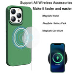 Magnetic Case Cover For Iphone 13 Pro Max 6 7 Inch 2021 Soft Silicone Military Grade Protection Shockproof Phone Case Compatible With Magsafe Magnetic For Iphone 13 Pro Max Car Holder Charger