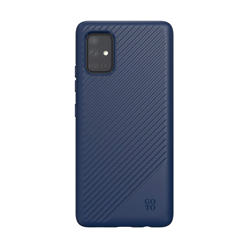 New Fine Swell Cell Phone Case For Samsung Galaxy A51 5G Navy Blue Case