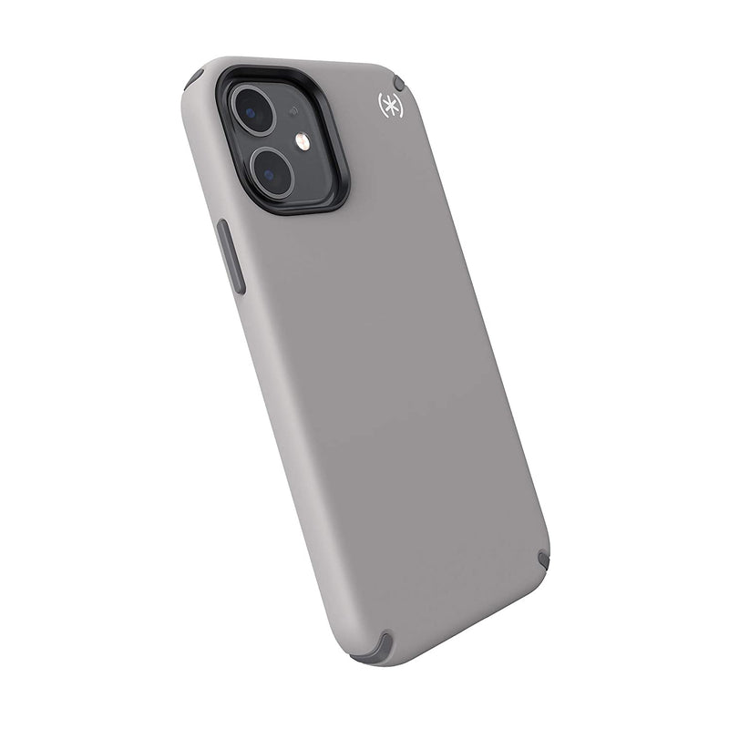 Speck Products Presidio2 Pro Iphone 12 Iphone 12 Pro Case Cathedral Grey Graphite Grey White