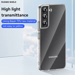 Evunnbc For Samsung Galaxy S22 Case Galaxy S22 Plus 5G Case Non Yellowing Military Grade Drop Protection Flexible Silicone Tpu Shockproof Protective Slim Fit Phone Cover For Galaxy S22 5G Clear