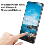 2 Pack Samsung Galaxy S21 Tempered Glass Screen Protector6 2 Fingerprint Unlock 3D Full Coverage Anti Scratch Hd Clarity Tempered Screen Protector Compatible For Samsung Galaxy S21 5G