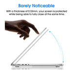 1 Pack Amfilm Tempered Glass Screen Protector Compatible With Macbook Pro 14 2 Inch20219H Hardness Anti Scratch Anti Fingerprint