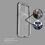 Lifeproof Next Series With Magsafe Case For Iphone 13 Pro Only Black Crystal Clear Black