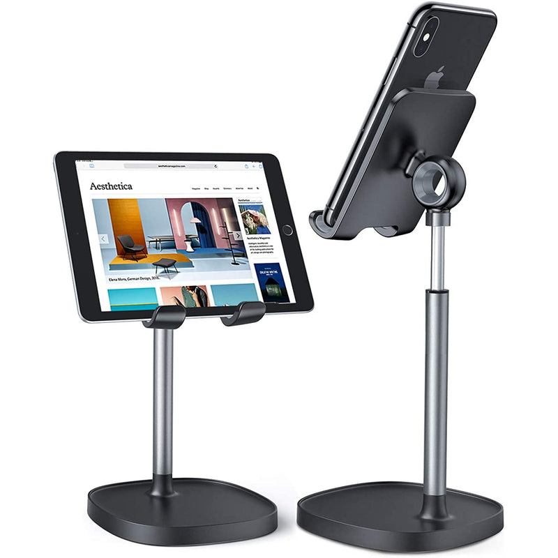 Adjustable Taller Phone Tablet Stand For Desk