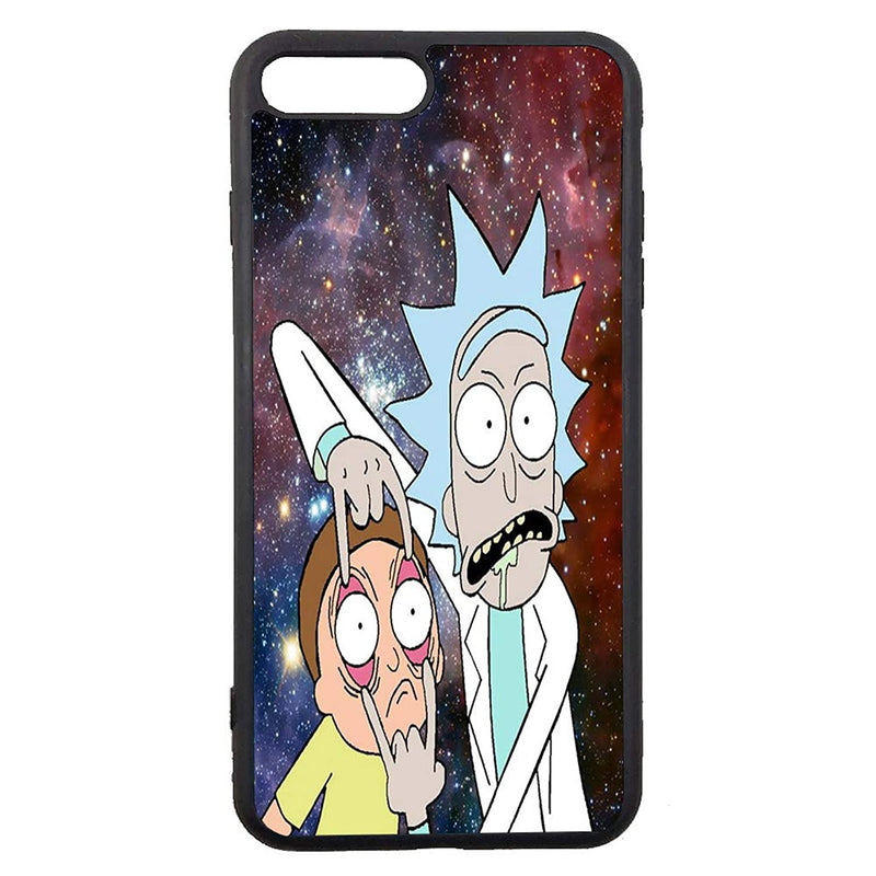 Jnkpoai Rick And Morty Iphone 7 8 Plus Cace 5 5 Inch Applies To Iphone 7 8 Plus Rick And Morty 1
